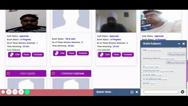 Proctoring-Process-Live-View